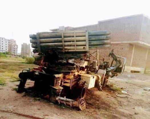 راجمة 40 دليب مدمرة في بحري-صورة إرشيفية
