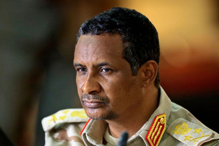 قائد الدعم السريع محمد حمدان دقلو حميدتي