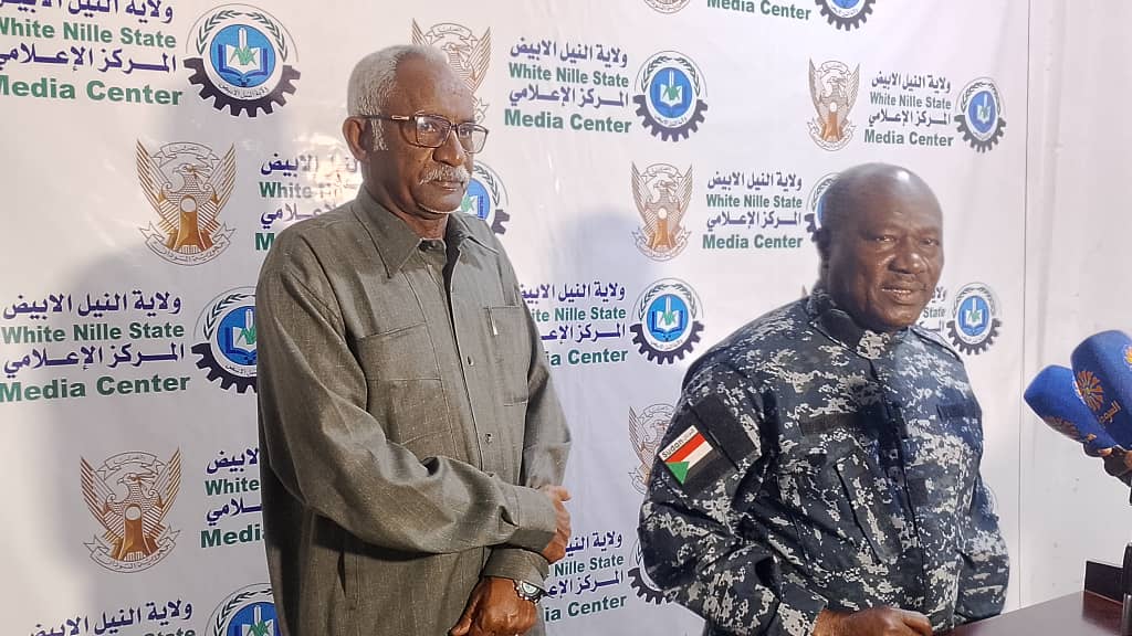 وزير الداخلية يتفقد الأوضاع الأمنية والإنسانية بولاية النيل الأبيض