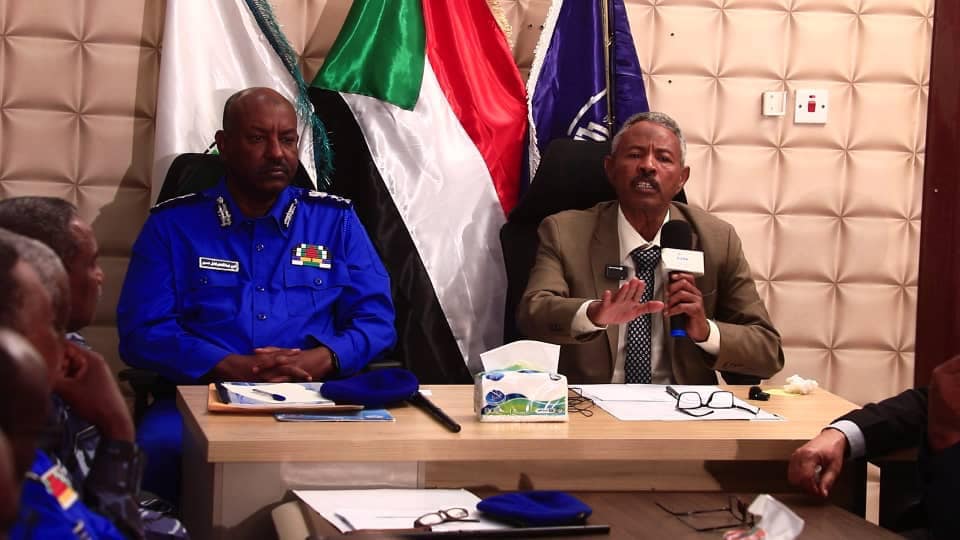 النائب العام يصل رئاسة شرطة ولاية الخرطوم